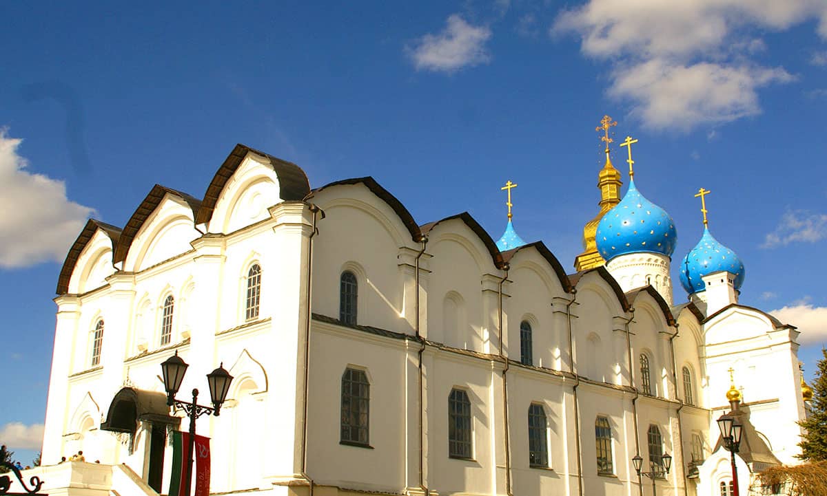 Величественный Благовещенский Собор Казанского кремля