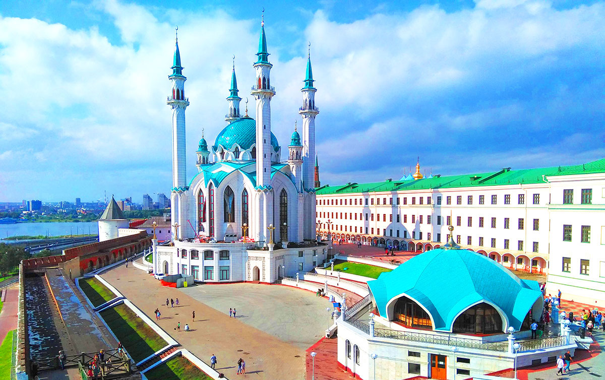 Главная мечеть Кул Шариф в Казани