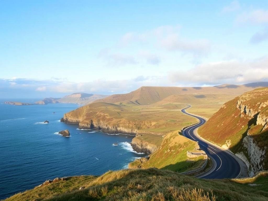     Die schönsten Küstenstraßen Europas. Wild Atlantic Way: Irlands atemberaubende Küstenstraße