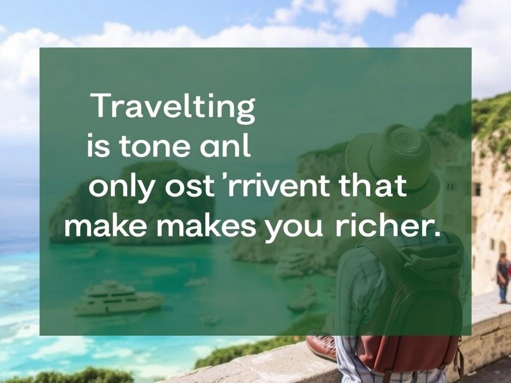     "Viajar es la única inversión que te hace más rico". Consejos para invertir inteligentemente en viajes