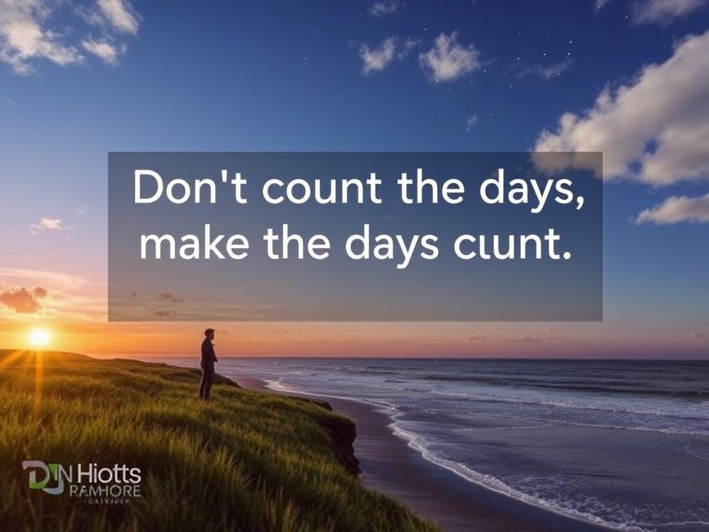     "No cuentes los días, haz que los días cuenten". La influencia del entorno en nuestra percepción del tiempo