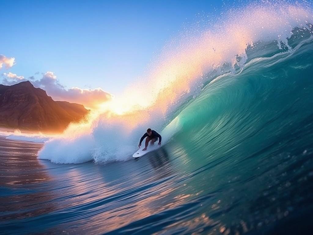     "Surf, trekking y adrenalina". Adrenalina: la chispa que enciende la pasión por vivir aventuras