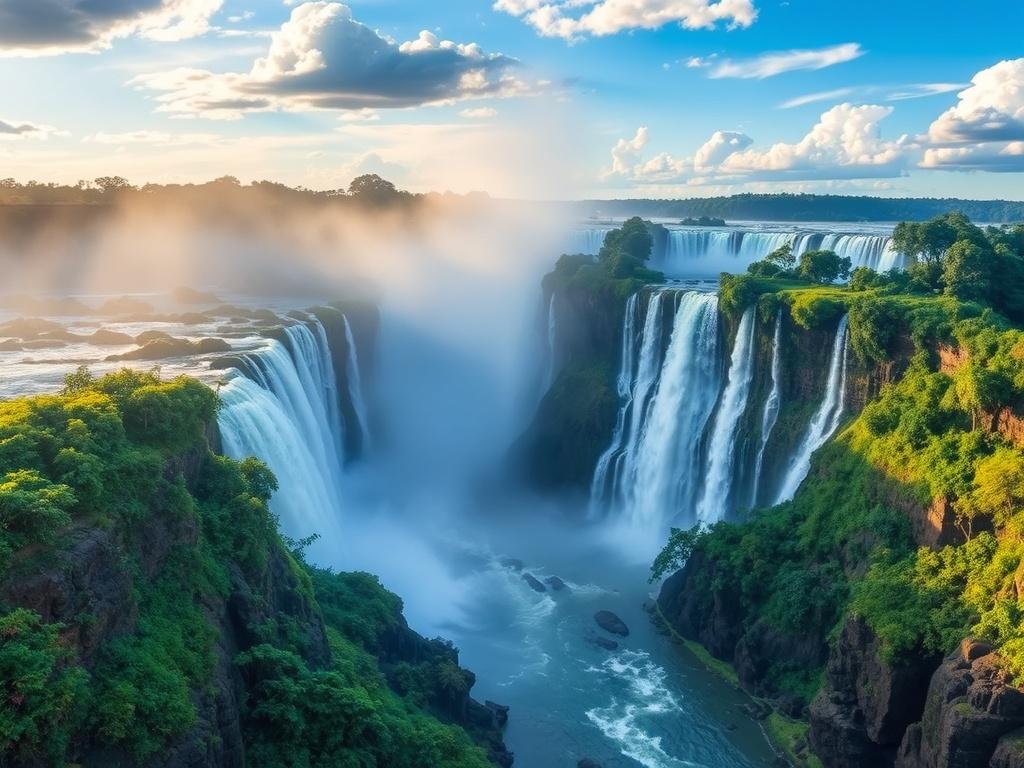     Die schönsten Wasserfälle der Welt. Iguazú Wasserfälle: Ein grandioses Spektakel im Regenwald
