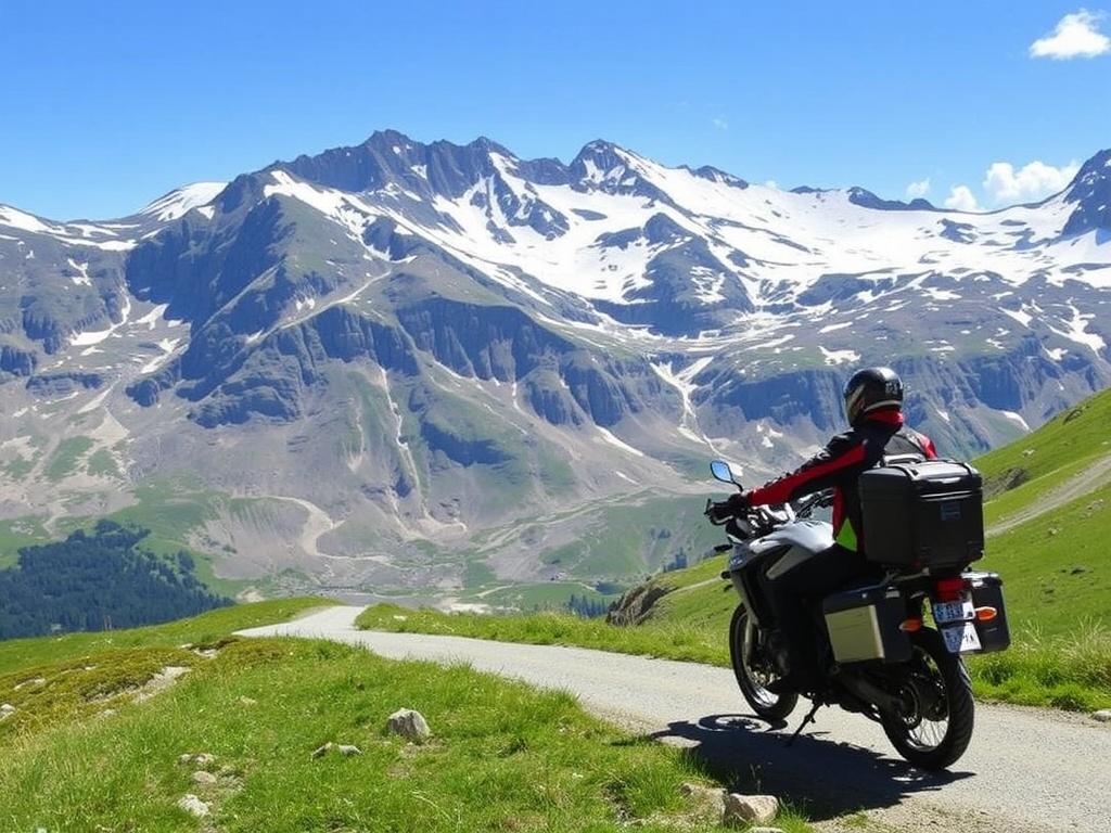     Motorradtour durch die Alpen. Planung Ihrer Motorradtour durch die Alpen