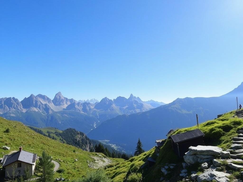     Die besten Wanderwege in den Alpen. Regionale Spezialitäten und Einkehrmöglichkeiten entlang der Wege
