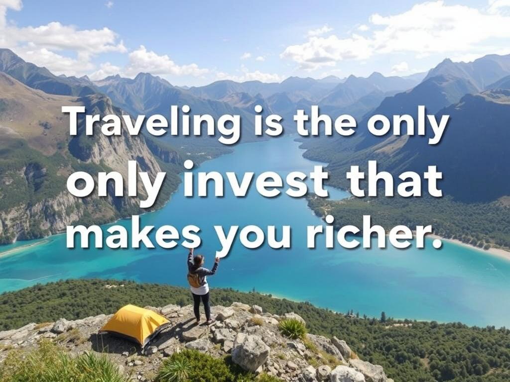     "Viajar es la única inversión que te hace más rico". La inversión en viajes como legado para futuras generaciones