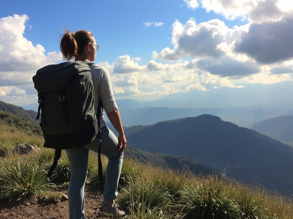     "Solo con mi mochila y mis sueños". Los sueños: la energía que impulsa cada paso