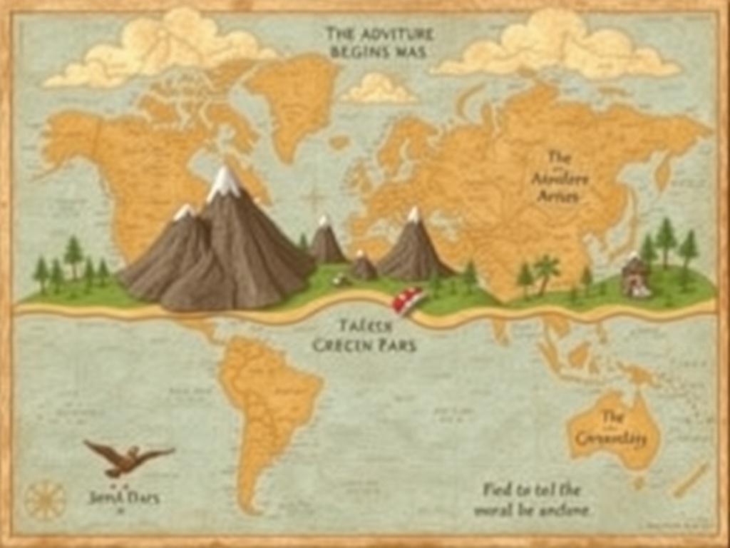     "La aventura comienza donde termina el mapa". Ejemplos contemporáneos: Aventuras que comienzan donde terminan el mapa