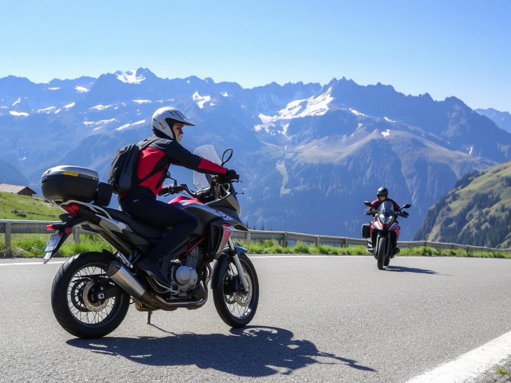     Motorradtour durch die Alpen. Die schönsten Routen und Erlebnisse auf Ihrer Motorradtour durch die Alpen