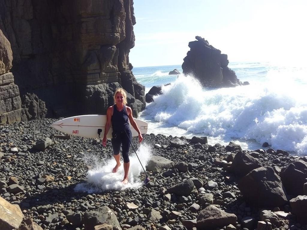     "Surf, trekking y adrenalina". Consejos para disfrutar al máximo surf y trekking sin riesgos