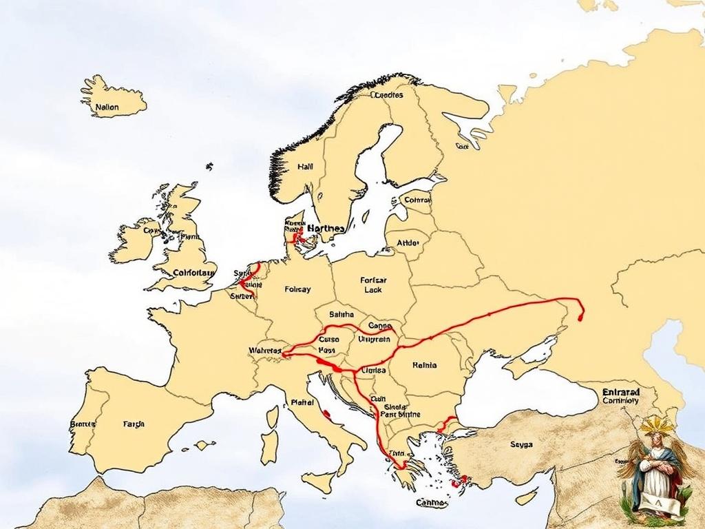     Pilgerwege in Europa. Berühmte Pilgerwege in Europa