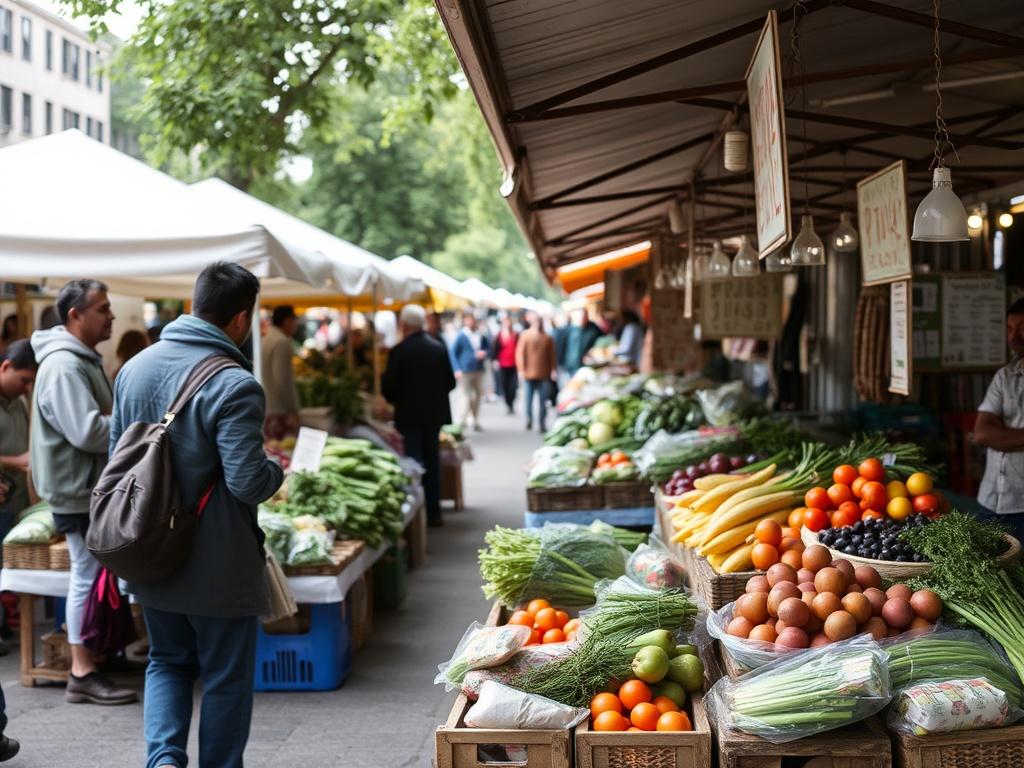     "De mercado en mercado". Los mercados como reflejo de la cultura local
