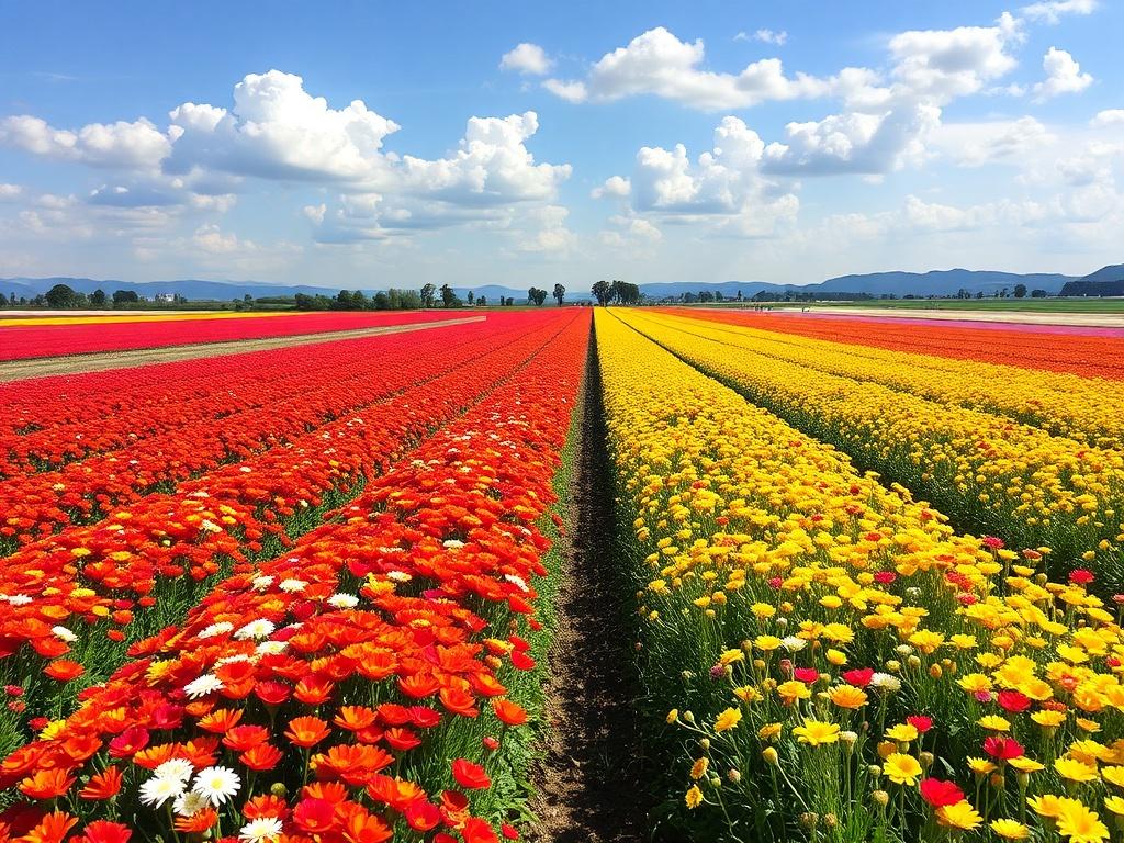     Die schönsten Blumenfelder der Welt. Schlussfolgerung