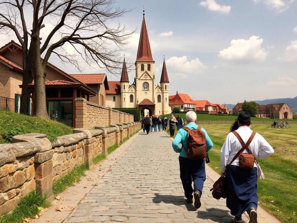    Pilgerreisen: Camino de Santiago. Spirituelle und kulturelle Bedeutung der Pilgerreise