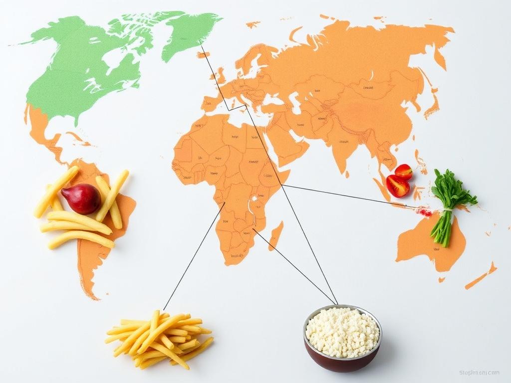 Les habitudes alimentaires à travers le monde.. Conclusión