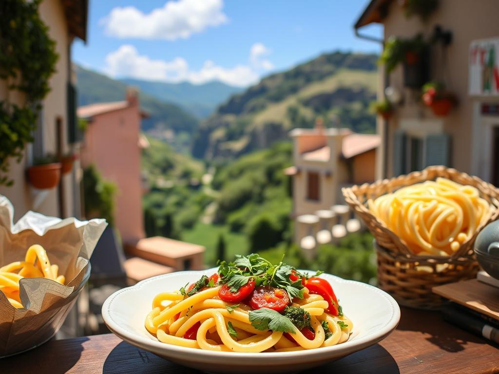 Un voyage gastronomique en Italie.. Italia central: la cuna de la pasta y sabores mediterráneos