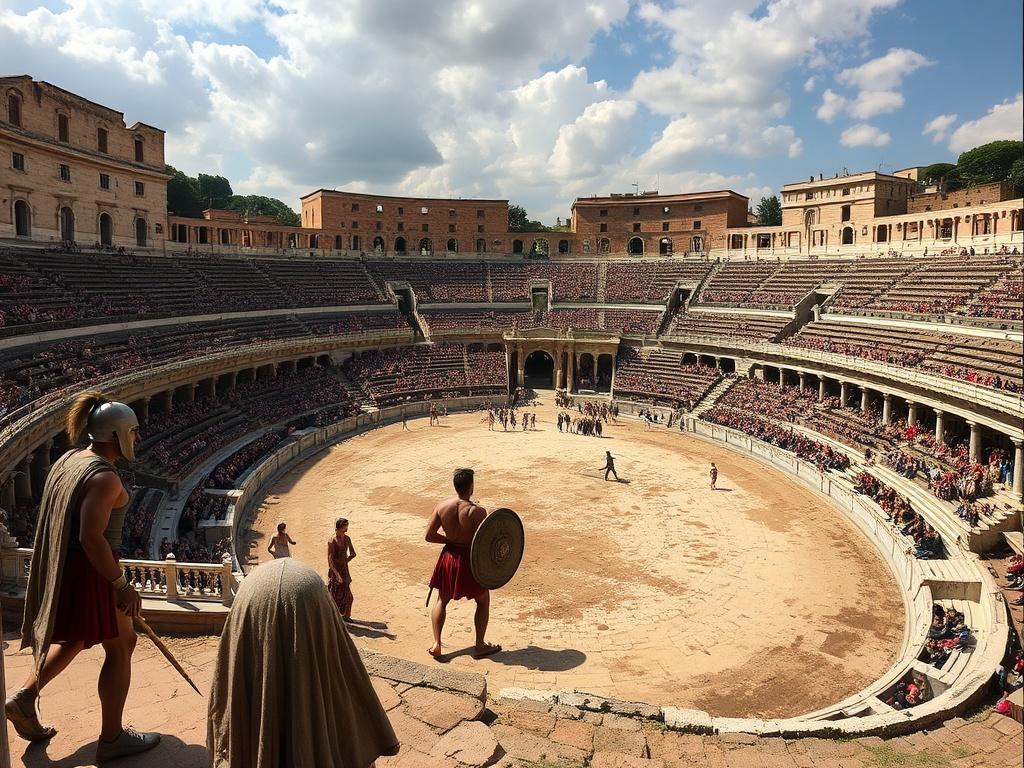 Sur les traces des gladiateurs à Rome.. La vida del gladiador: entrenamiento, contrato y rutina