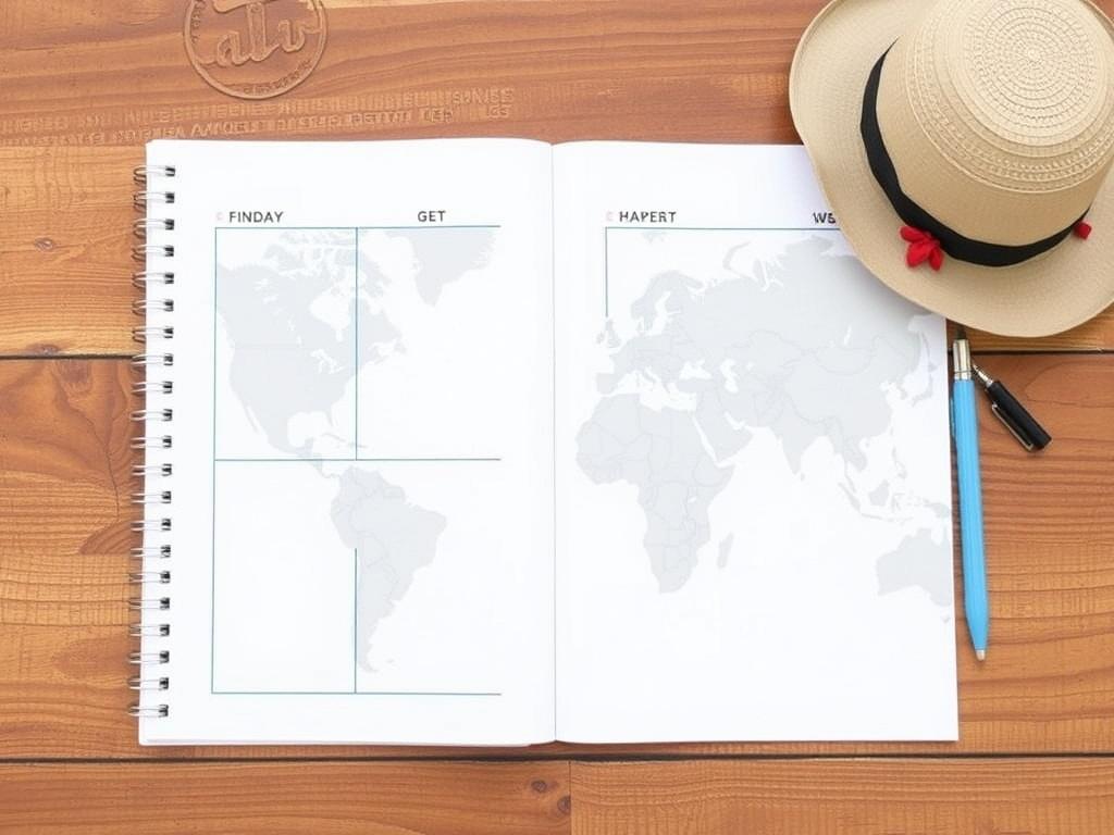 Comment planifier un voyage à petit budget ?. Checklisten zum Ausdrucken