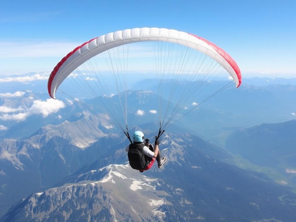 Parapente sobre los Alpes suizos.. Conclusión