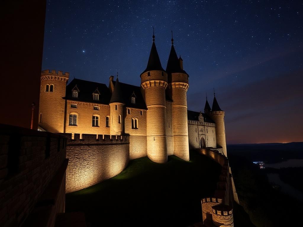 Eine Nacht in einem Schloss oder einer Burg verbringen.. Por qué pasar la noche en un castillo o en una burg es diferente