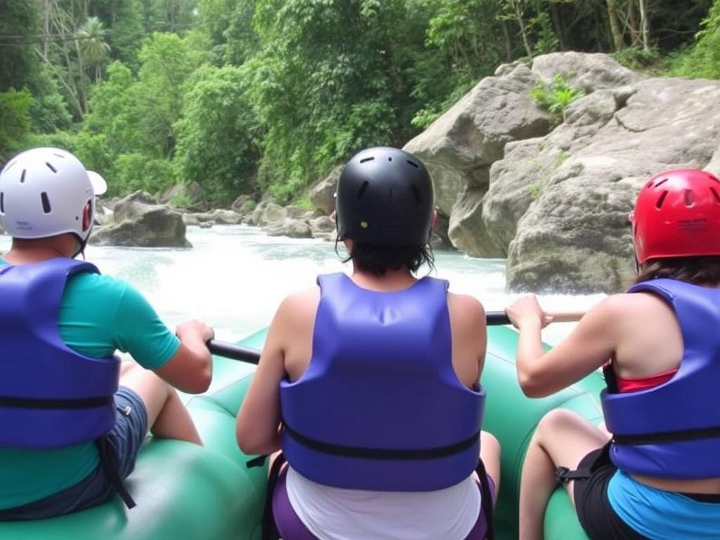 Rafting en aguas bravas en Costa Rica.. Qué esperar durante un día típico de rafting