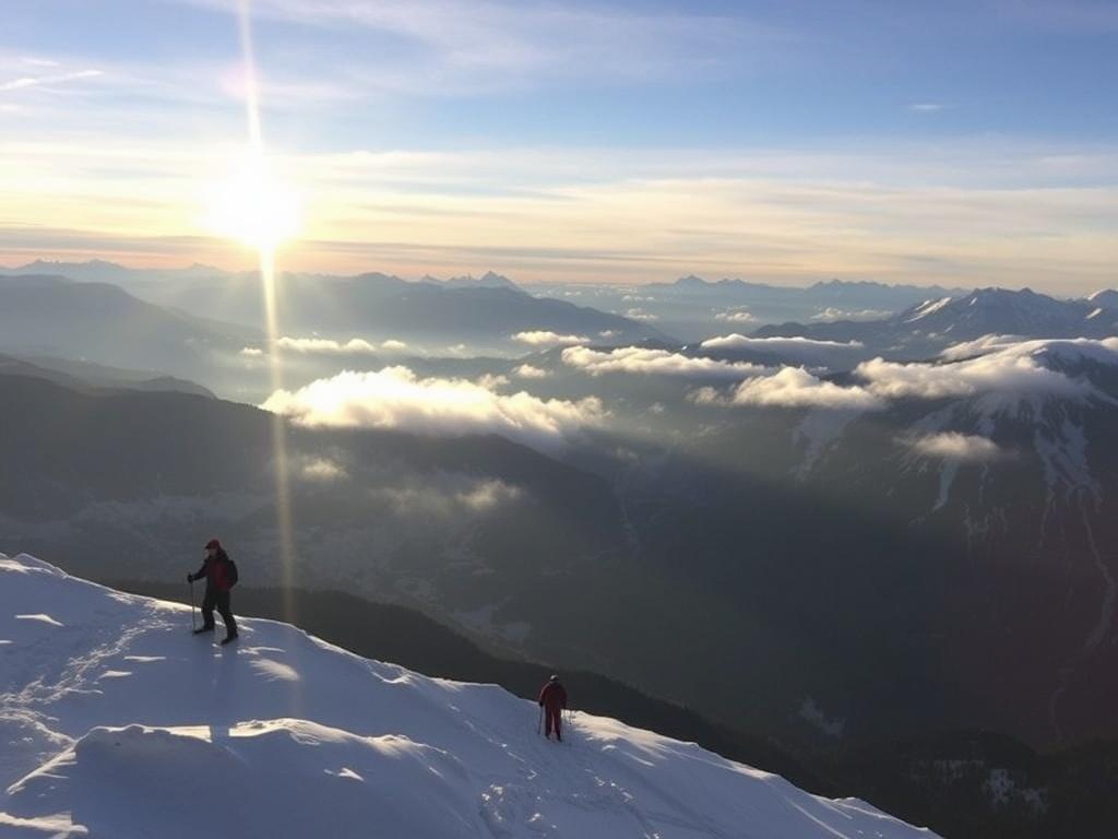 Die Alpen überqueren: Skifahren und Wandern in der Schweiz und Österreich.. Costes y presupuesto orientativo