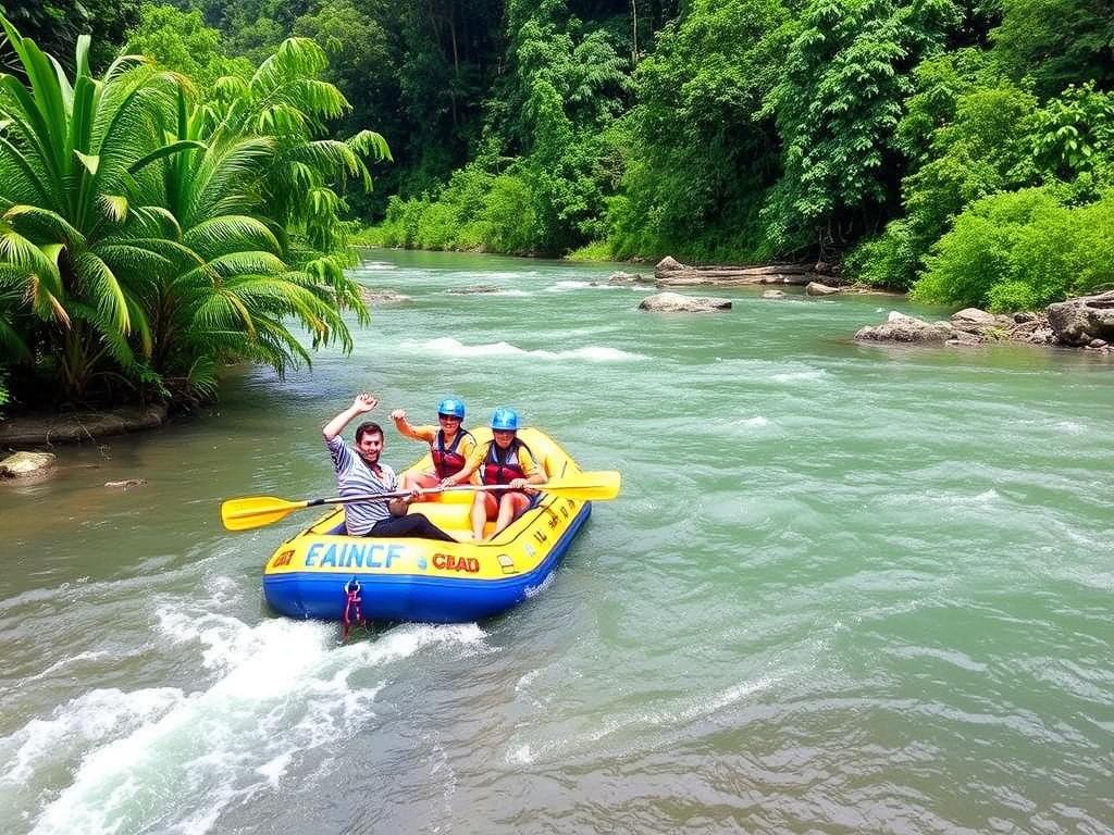 Rafting en aguas bravas en Costa Rica.. Consejos prácticos antes de embarcar