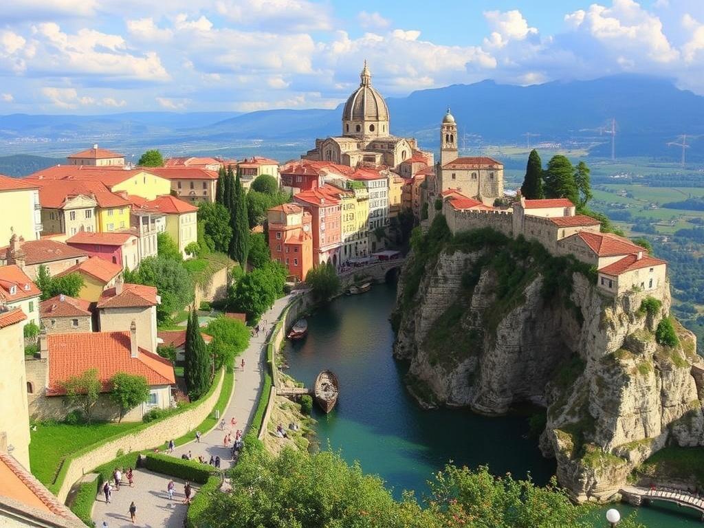 Reiseziele, die auf meiner Bucket-Liste stehen.. Europa: caminos de historia y paisajes que parecen pintados