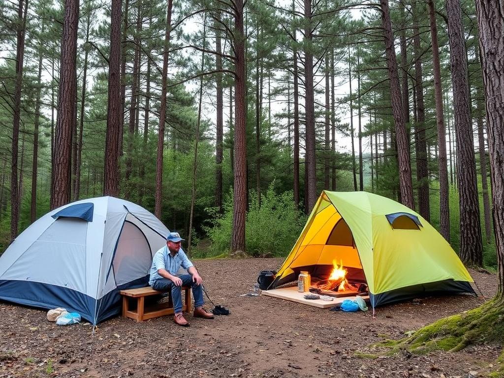 Campingurlaub: Zurück zur Natur.. Seguridad y gestión de emergencias: prudencia sin miedo
