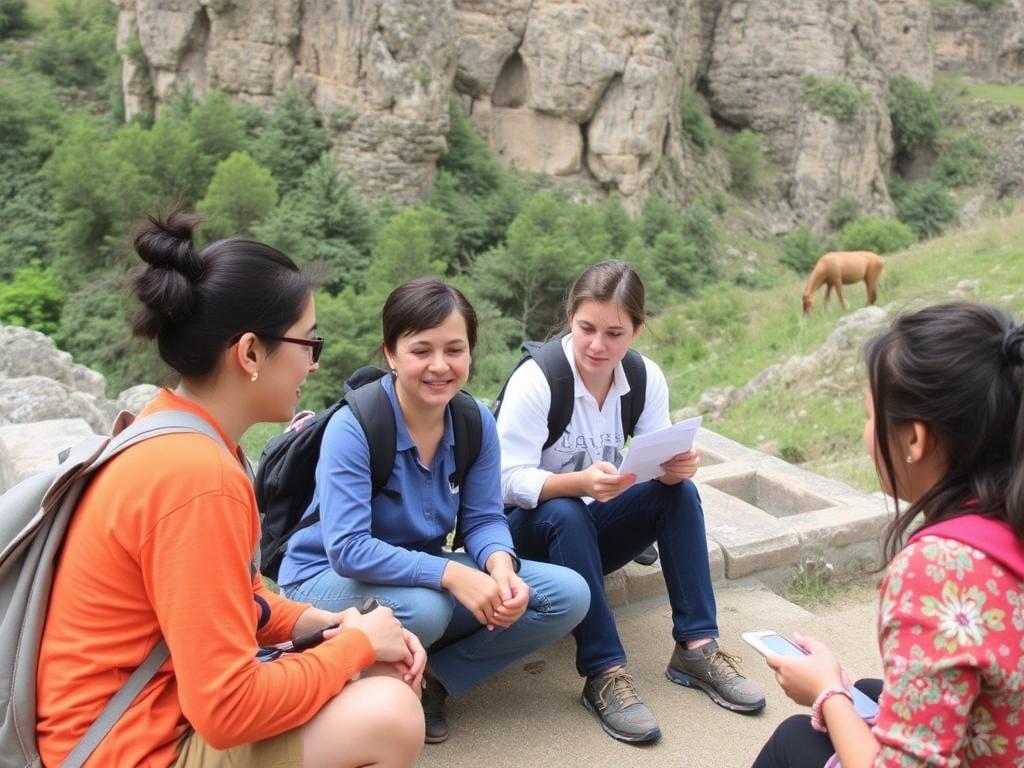Sprachreisen: Eine Sprache vor Ort lernen.. Ejemplos de actividades y un horario modelo
