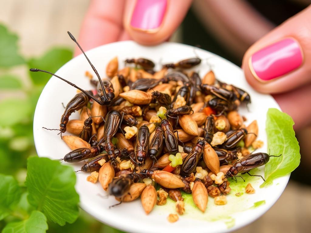 My most adventurous food experience (eating insects, etc.).. Beneficios nutricionales y sostenibilidad