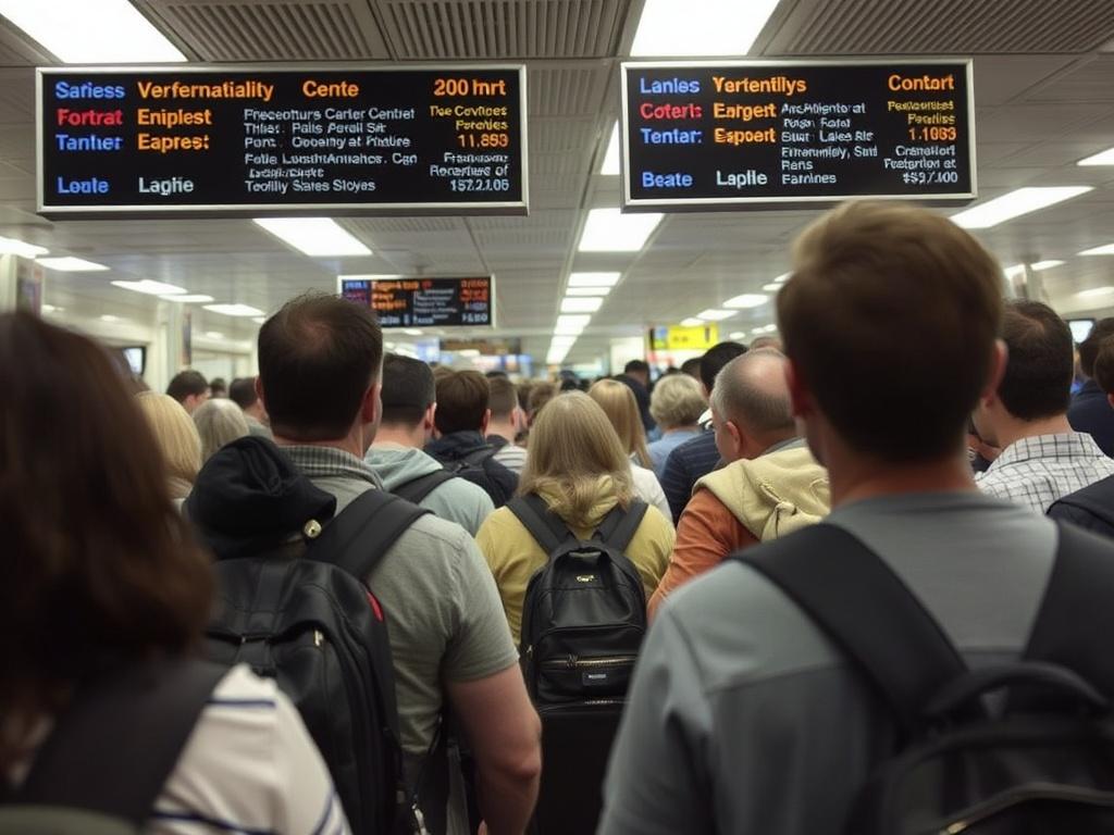 La pire galère de transport que vous ayez vécue.. El intento de volar a casa: aeropuerto saturado y el precio de la improvisación