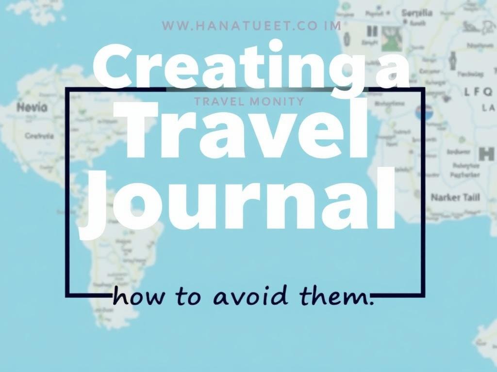 Creating a travel scrapbook or journal.. Errores comunes y cómo evitarlos