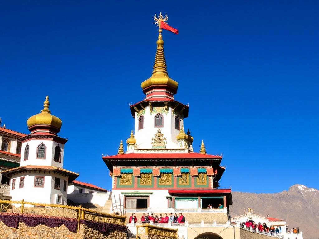 Templos budistas y la vida monástica en Tíbet.. La historia y significado de los templos budistas tibetanos