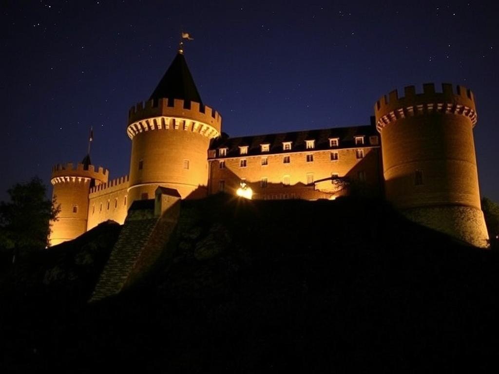 Eine Nacht in einem Schloss oder einer Burg verbringen.. La experiencia durante la noche: sensaciones y detalles