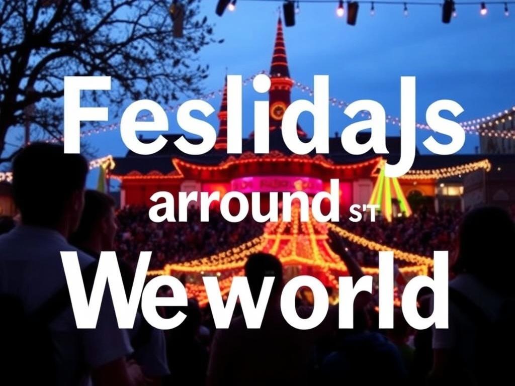 Feste und Feiertage around the World: Karneval, Oktoberfest, etc.. Cómo estas fiestas conectan con temas globales