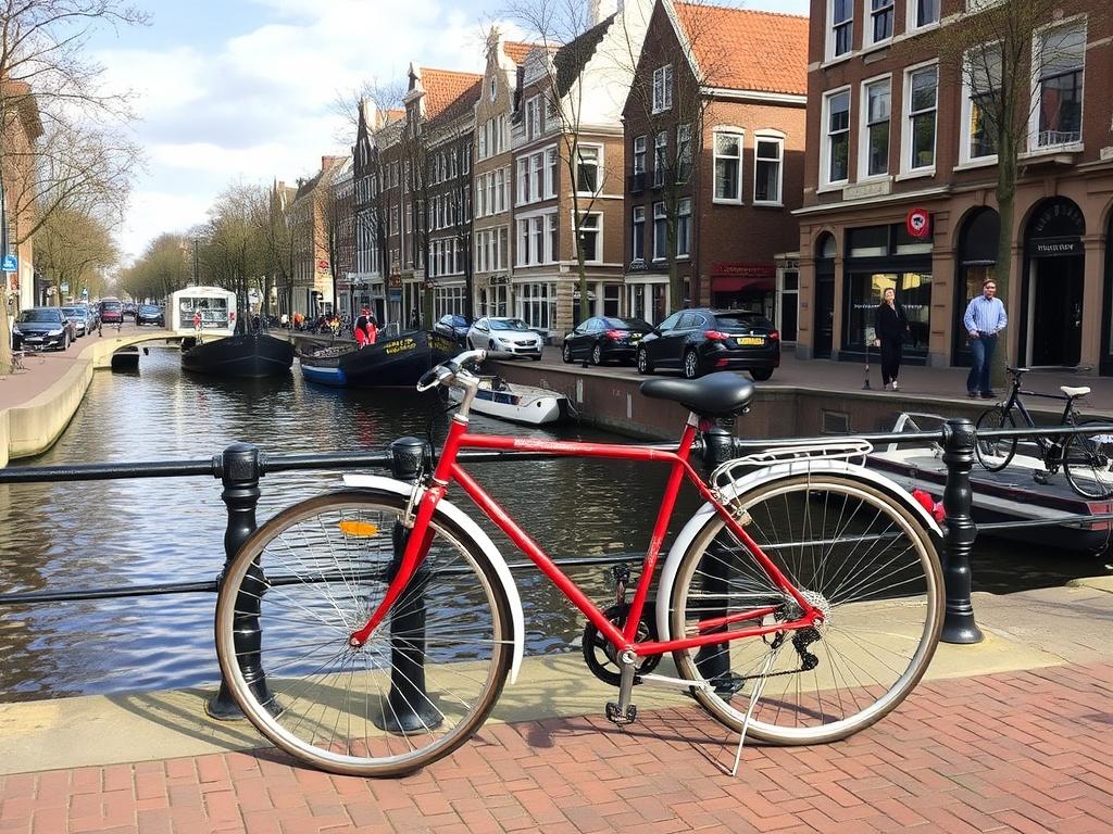 Amsterdam: Fahrräder, Grachten und Museen.. Fahrräder: la bicicleta como modo de vida