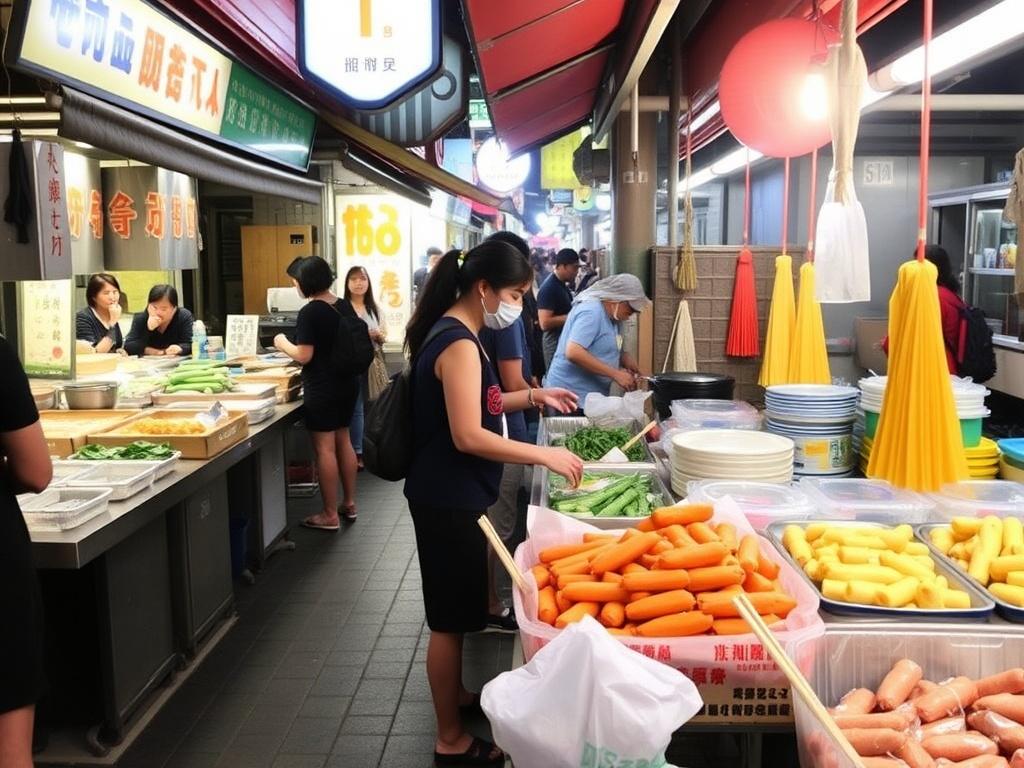 A food tour through the night markets of Taiwan.. Por qué los mercados nocturnos son el alma de Taiwán