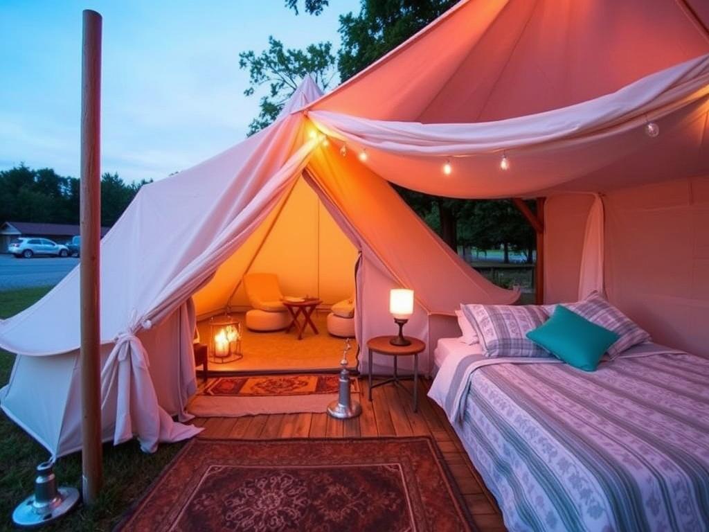 Glamping: acampar con glamour y comodidad.. Precio, reservas y cómo encontrar buenas ofertas