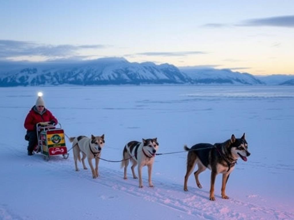 Dog-sledding in the Arctic.. Experiencias turísticas: desde excursiones para novatos hasta expediciones épicas