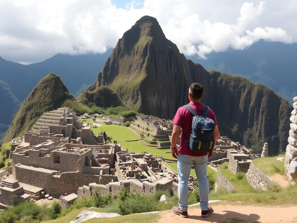 Exploring the ancient ruins of [e.g., Machu Picchu, Angkor Wat, Petra].. Conclusión