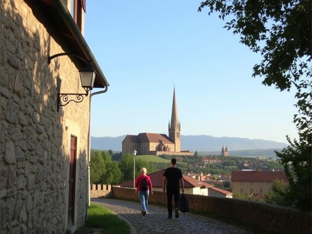 A pilgrimage route: Walking the Camino de Santiago.. Alojamiento: albergues, pensiones y alternativas