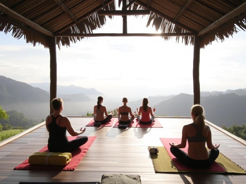 Un voyage dédié au bien-être et à la relaxation (yoga, retraite).. Itinerario tipo: cómo se estructura un día en un retiro