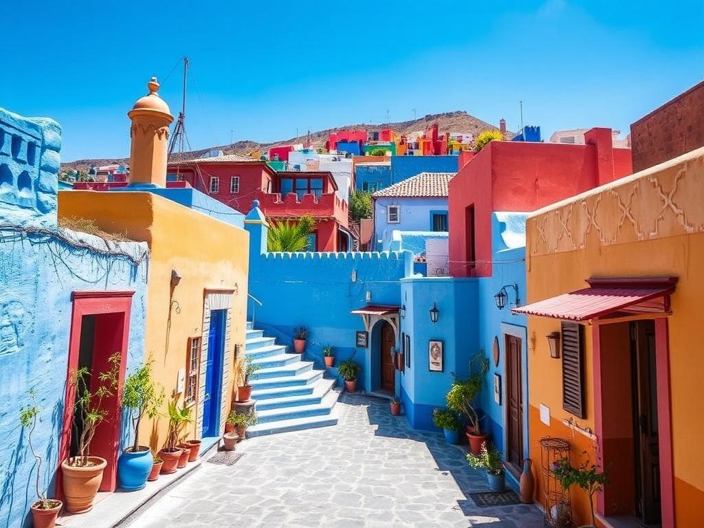 Exploring the world's most colorful cities.. Chefchaouen, Marruecos: la ciudad azul que calma