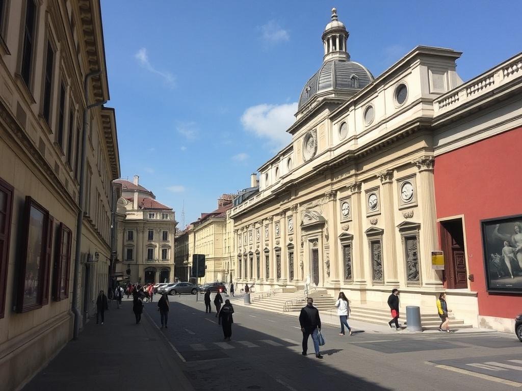 Die Kunstszene einer Stadt (z.B. Wien, Florenz, Paris).. Historia y capas de significado: cómo el pasado nutre el presente