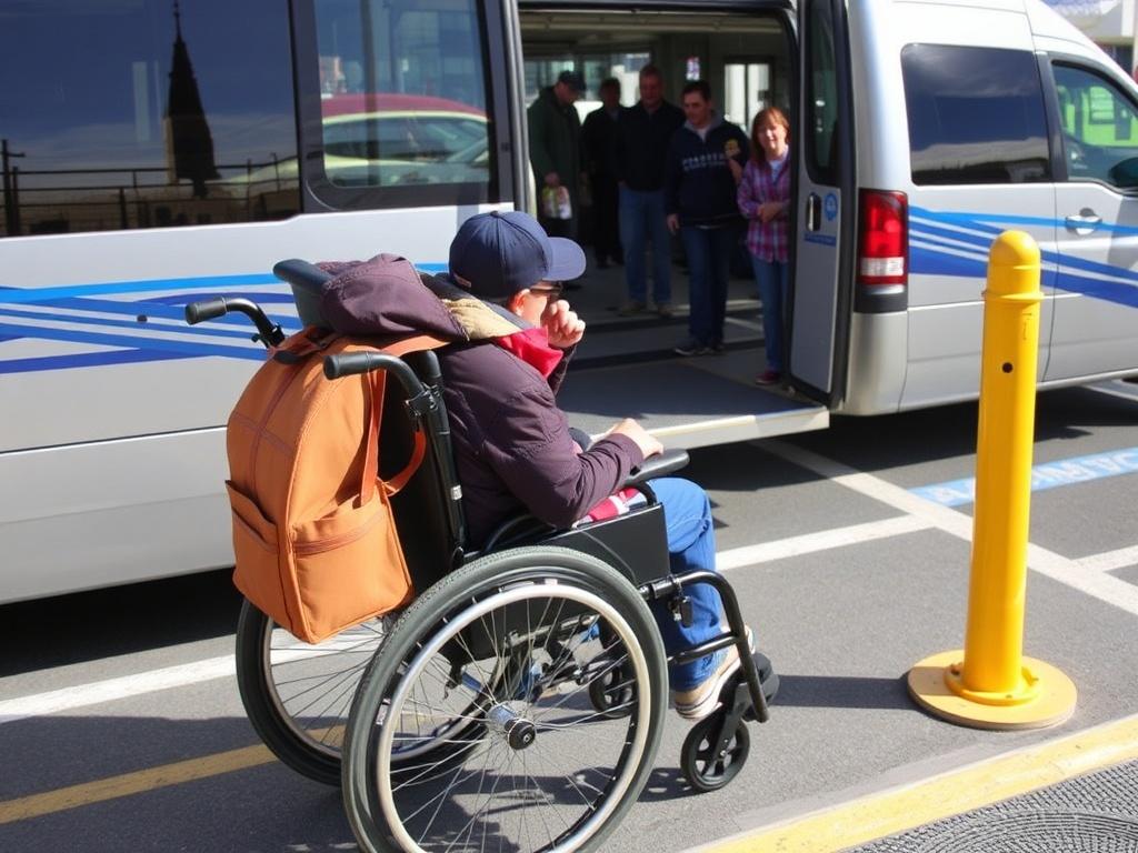 Viajar en silla de ruedas: destinos accesibles y desafíos.. Transporte accesible: de la puerta de casa al destino