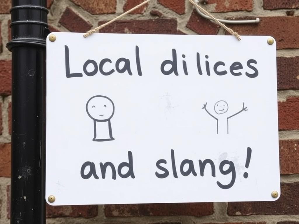 Lokale Dialekte und Slang.. ¿Qué son exactamente los dialectos y el slang?