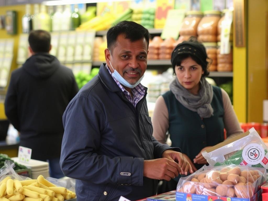 Mein Besuch in einem typischen lokalen Markt.. Personas del mercado: historias detrás del mostrador