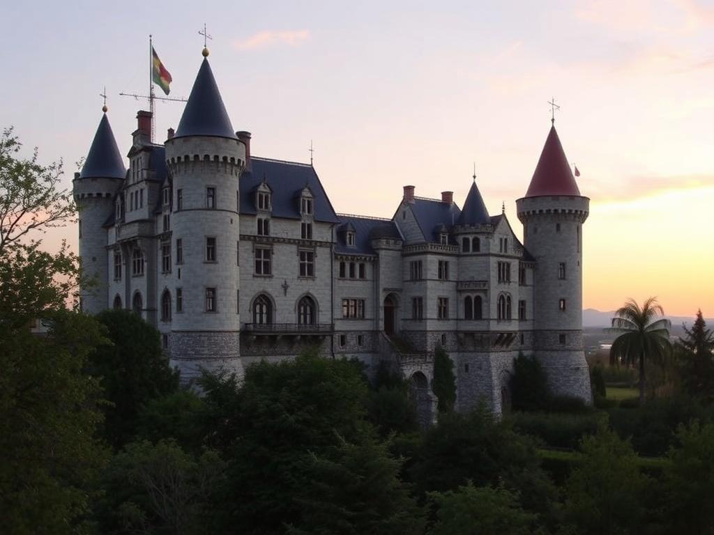 Eine Nacht in einem Schloss oder einer Burg verbringen.. Reservas, temporada y logística