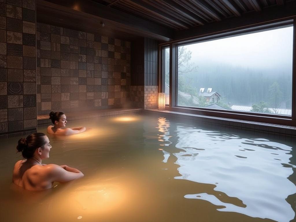 La tradición de los baños termales (onsen) en Japón.. Onsen modernos: innovación y tradición